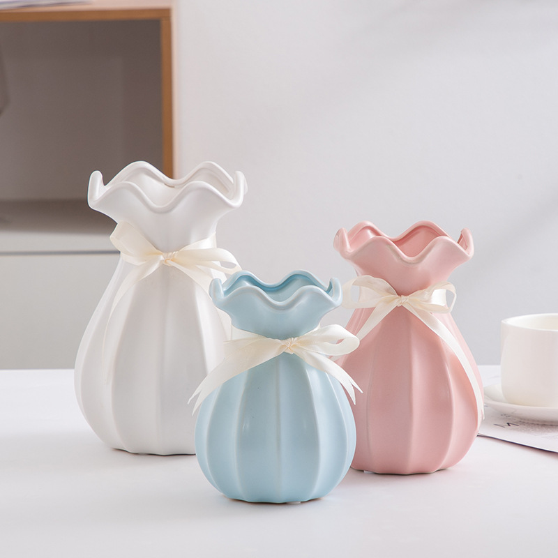 Florist Supply Store - Minimalist İskandinav Seramik Vazo, Çiçekçi Malzemeleri
