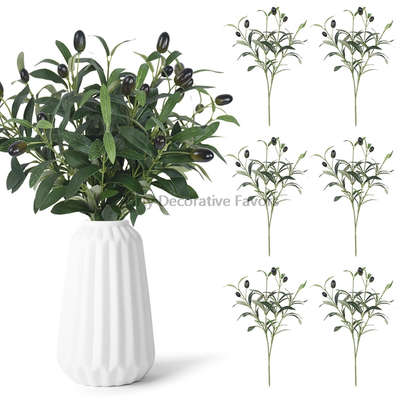 Florist Supply Vases - 1/3/5 adet yapay bitki sahte meyve