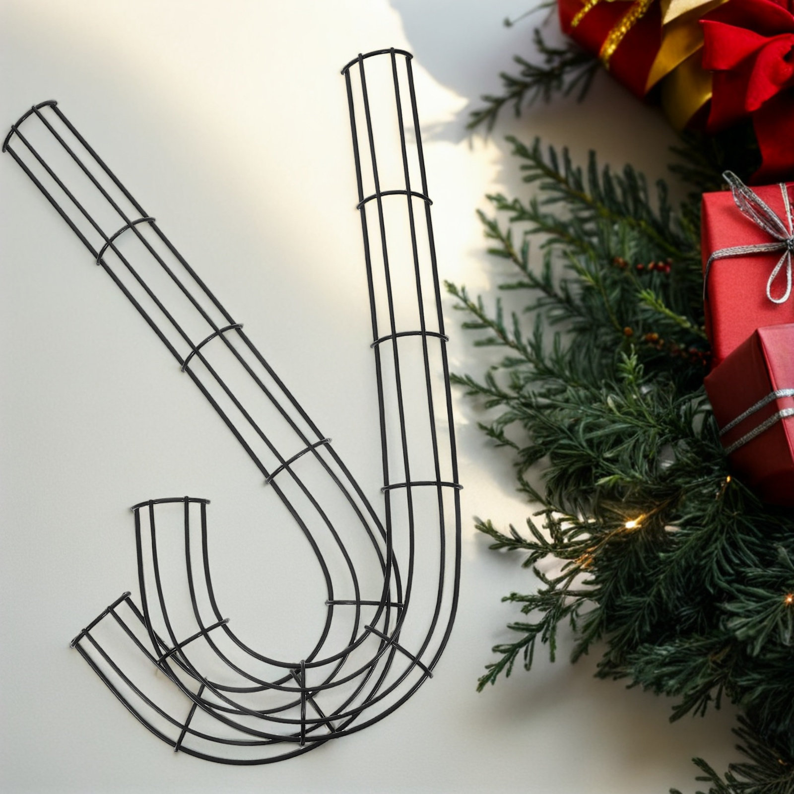2 Adet Noel J Şeklinde Çelenk  - Wreath Form Wire incelemesi ve fiyatı