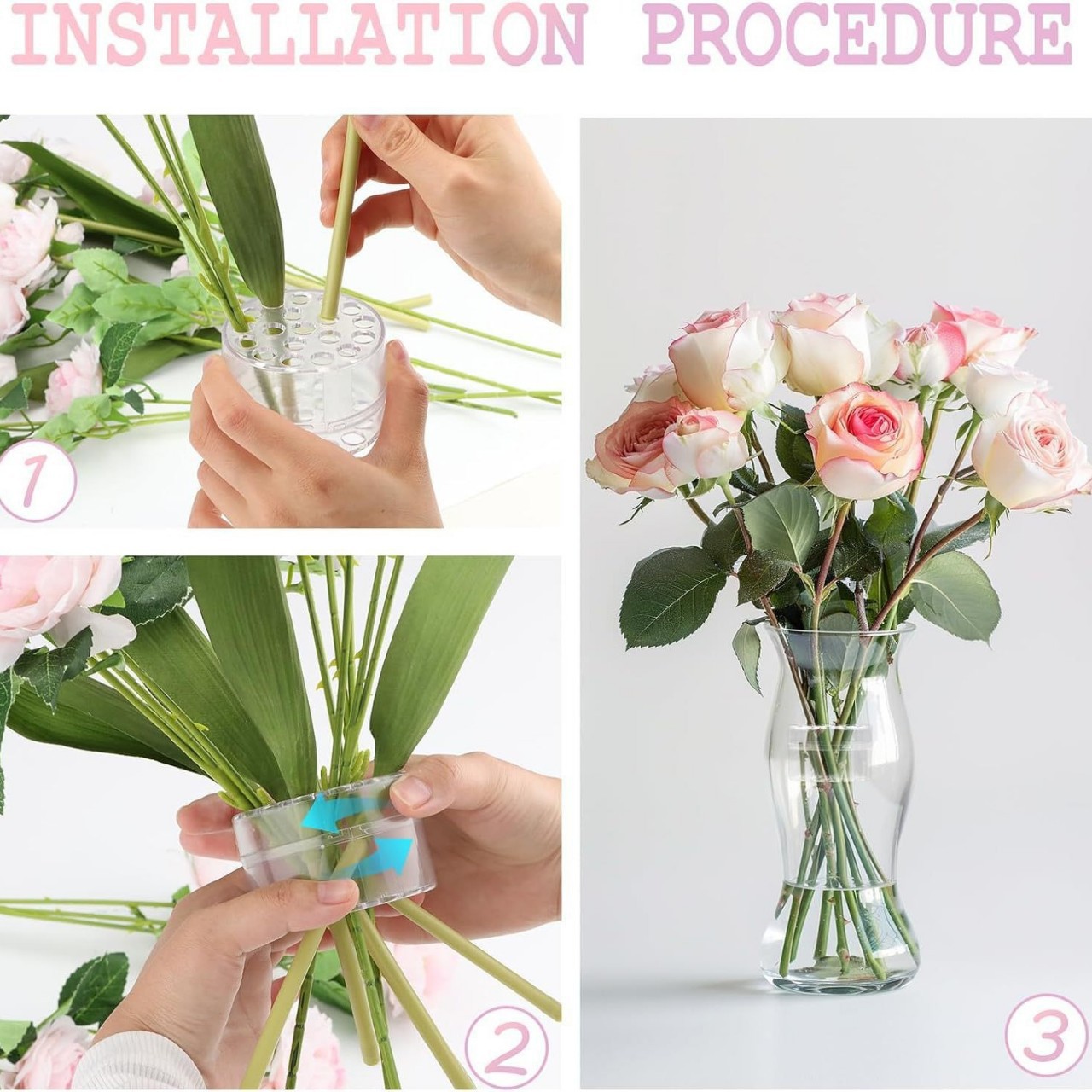 Spiral İkebana Çiçek Sapı Tutu - Florist Supply Vases incelemesi ve fiyatı