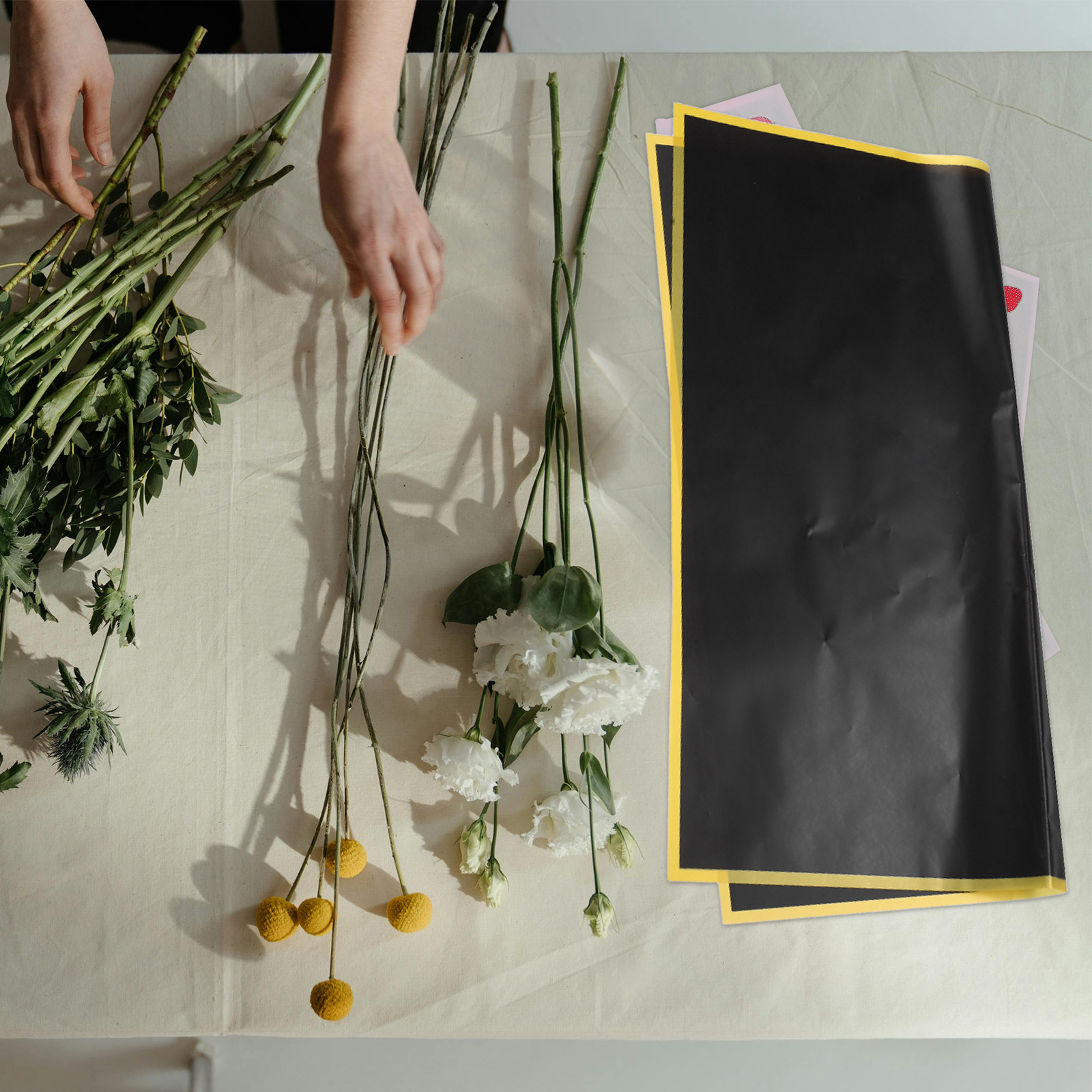 20 Adet Altın Kenarlı Su Geçir - The Florist Supply Shop incelemesi ve fiyatı