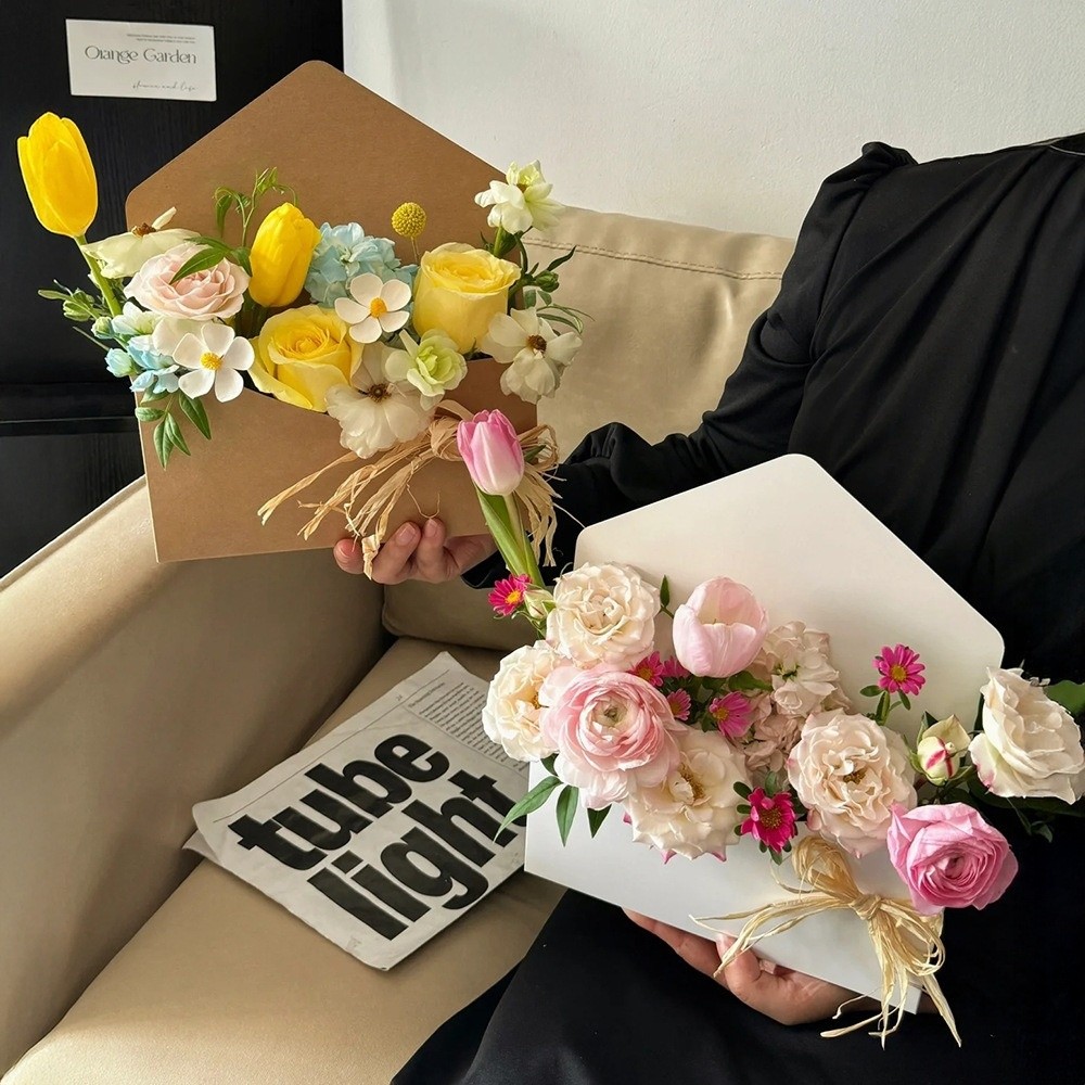 5 Stilleri Zarf Tarzı Çiçek Ku - Florist Supply Paper incelemesi ve fiyatı