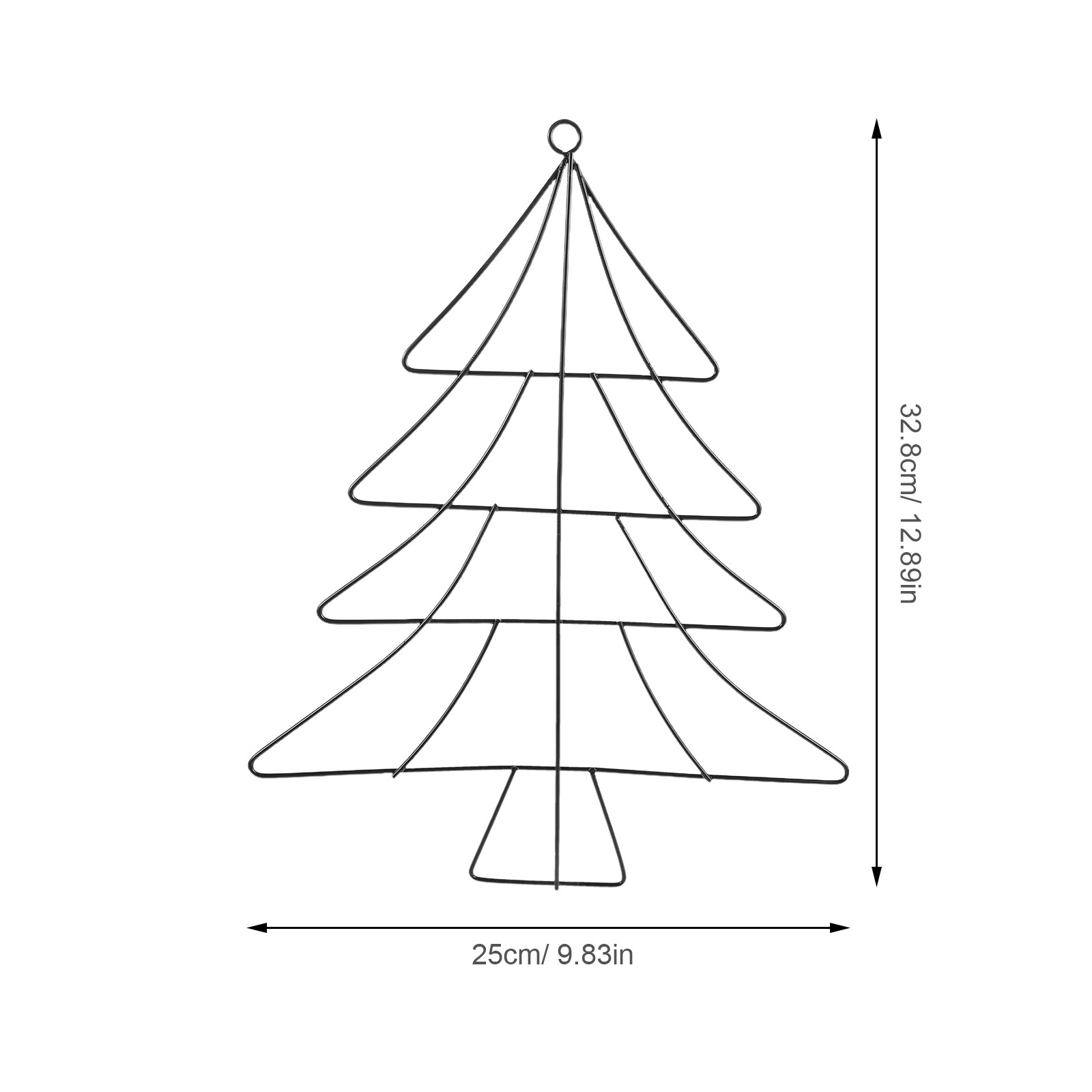 2026 Noel Ağacı Şeklinde Metal - Wreath Form Wire incelemesi ve fiyatı
