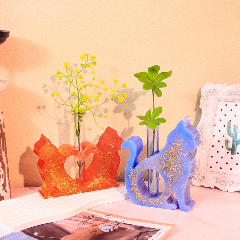 Kedi şekilli reçine kalıpları  - Florist Supply Vases incelemesi ve fiyatı