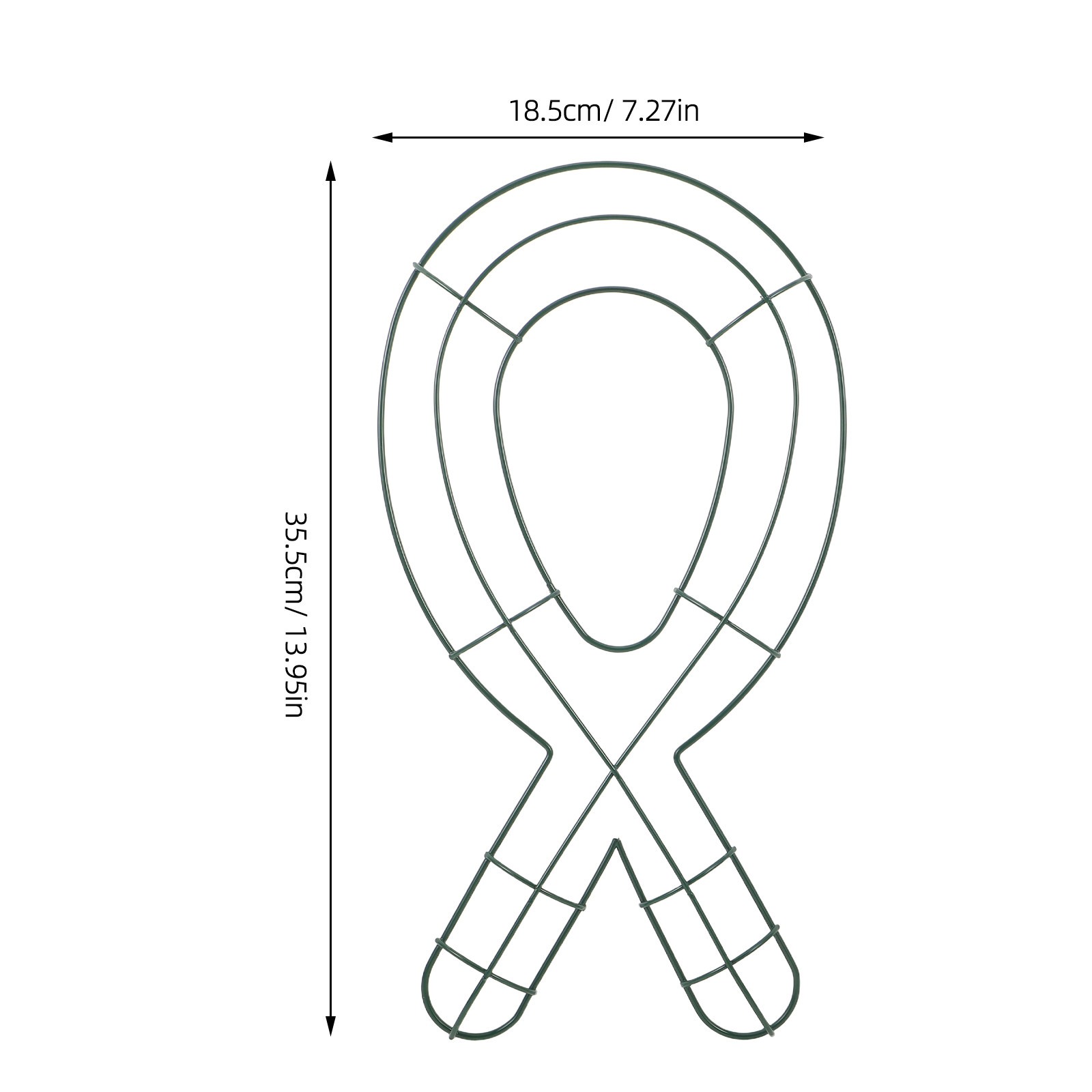 Kravat Şeklinde Metal Tel Çele - Wreath Form Wire incelemesi ve fiyatı