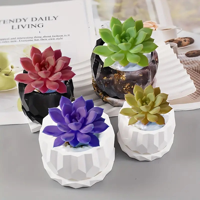 1 takım Silikon Ekici Kalıplar - Florist Supply Vases incelemesi ve fiyatı