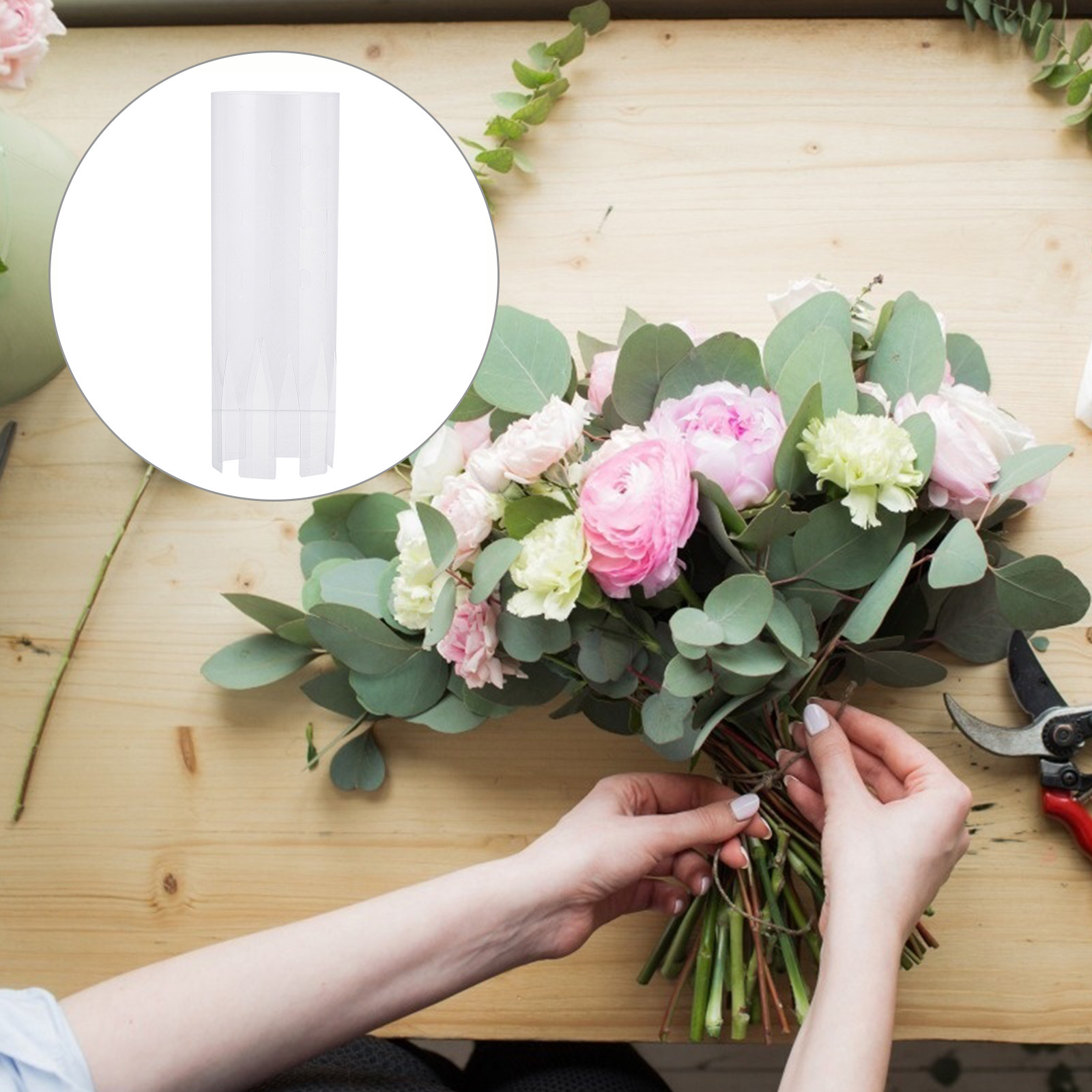 10 Adet Plastik Buket Tutucu T - The Florist Supply Shop incelemesi ve fiyatı